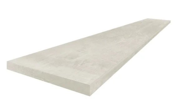 Керамогранит Coliseum Экспо Уайт Ступень угловая левая (Натуральный, 33х60) в Волгограде