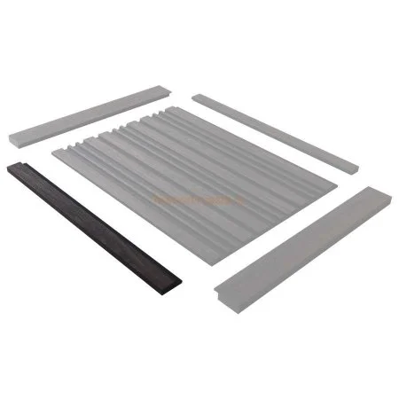 Финишный молдинг LF124A BR395K правый декорированный (42х12х2700мм) в Волгограде