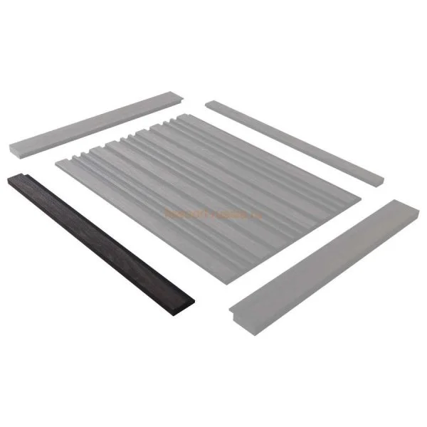 Финишный молдинг LF124A BR395K правый декорированный (42х12х2700мм) в Волгограде