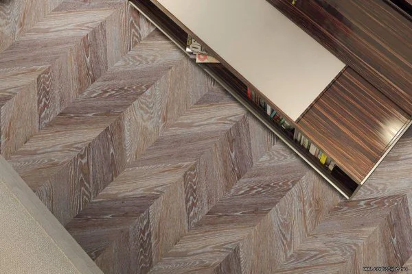 Пробковое покрытие CorkStyle Chevron Brown (1235*305*6 мм) HC в Волгограде