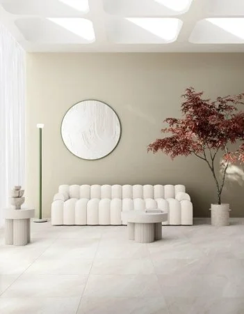 Керамогранит Coliseum Контеа Уайт 60х60 (Натуральный и Реттифицированный) в Волгограде