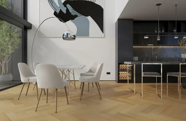 Паркетная доска Quartz Parquet Английская Ёлка Дуб Тоскана 33-407 в Волгограде