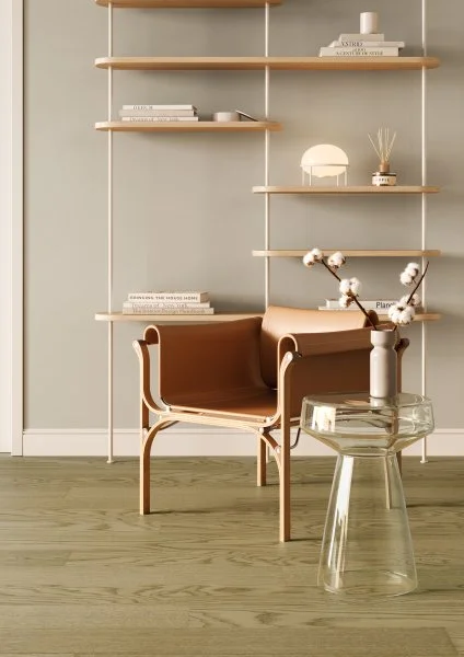 Паркетная доска Quartz Parquet Классик 5 мм Дуб Флэт Уайт 1258-55 в Волгограде