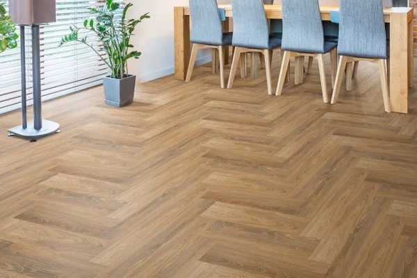 Виниловый пол Floor Factor Herringbone Tobacco Brown Oak в Волгограде