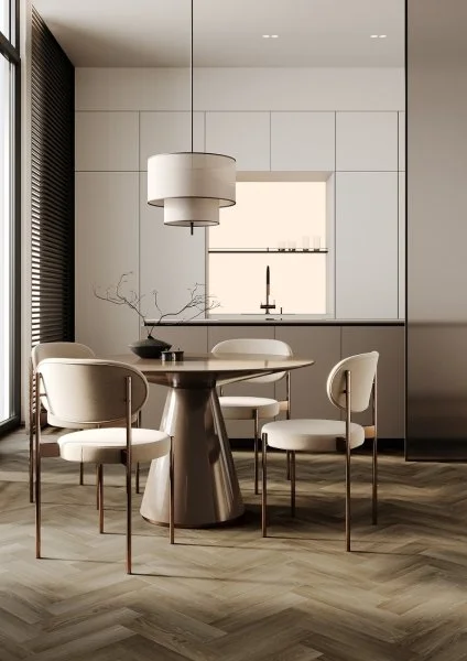 Кварц-виниловая плитка Fargo Herringbone 44-4105-12 Дуб Ванкувер (Градиент) в Волгограде