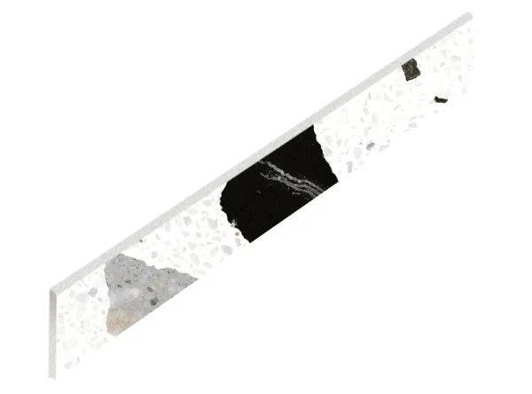 Керамогранит Coliseum Палладио Уайт Плинтус (Натуральный, 7,2х60) в Волгограде