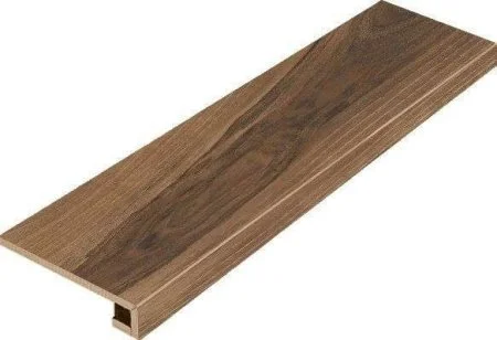 Керамогранит Italon Мезон Волнат ступень угловая правая 330*1200 в Волгограде