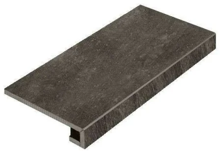 Керамогранит Italon Клаймб Графит ступень угловая правая 33х60 в Волгограде