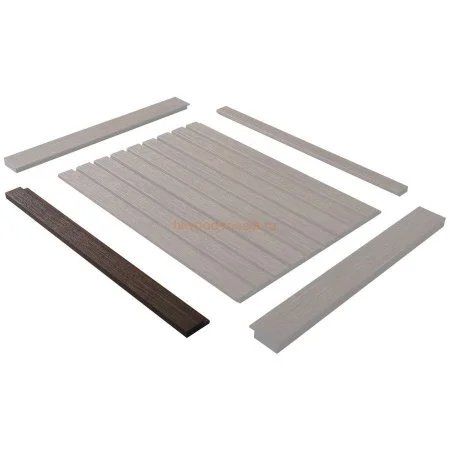 Финишный молдинг LF124A BR396 правый декорированный (42х12х2700мм) в Волгограде