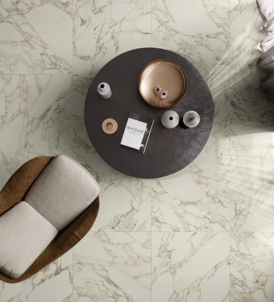 Керамогранит Italon Шарм Делюкс Арабескато Уайт 80х80 (Натуральная и реттифицированная) в Волгограде