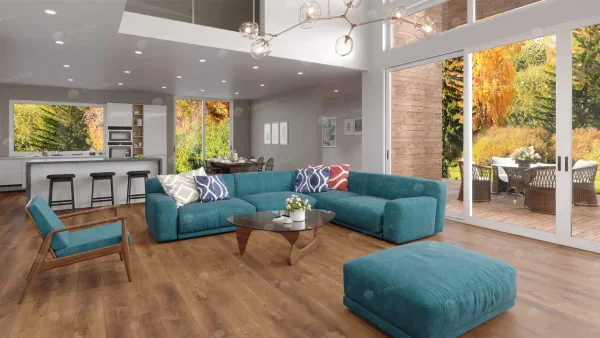 Кварц-виниловая плитка Alpine Floor Premium XL Дуб Насыщенный ЕСО 7-7, 8 мм. 43 класс в Волгограде