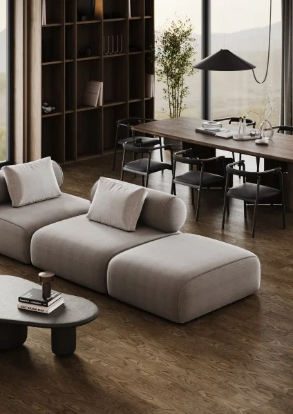 Паркетная доска Quartz Parquet Штучный паркет Дуб Брауни 44-413 в Волгограде