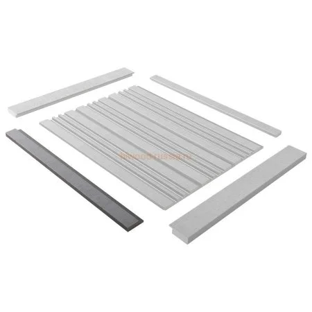 Финишный молдинг LF124A S339S правый декорированный (42х12х2700мм) в Волгограде