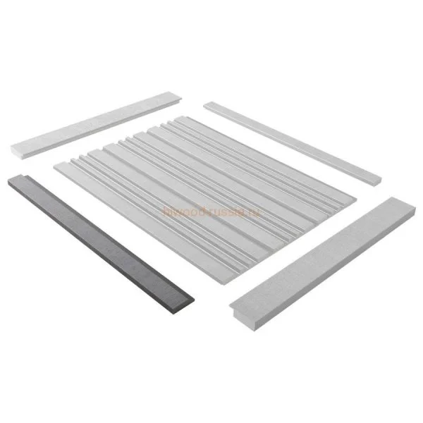 Финишный молдинг LF124A S339S правый декорированный (42х12х2700мм) в Волгограде