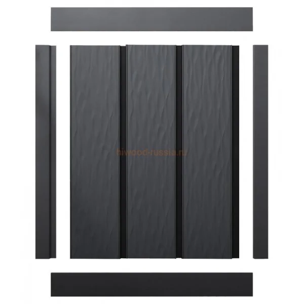 Финишный молдинг LF124A GR15K правый декорированный (42х12х2700мм) в Волгограде