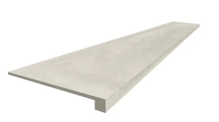 Керамогранит Coliseum Экспо Уайт Ступень фронтальная (Натуральный, 33х60) в Волгограде