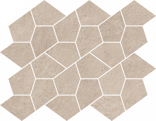 Керамогранит Italon Этернум Крим Мозаика Калейдо 35.6х27.6 (Натуральная) в #REGION_NAME_DECLINE_PP#